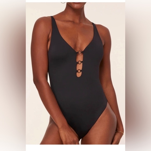 NWT Andie The Romana One Piece Black Swimsuit , size M - Picture 10 of 10